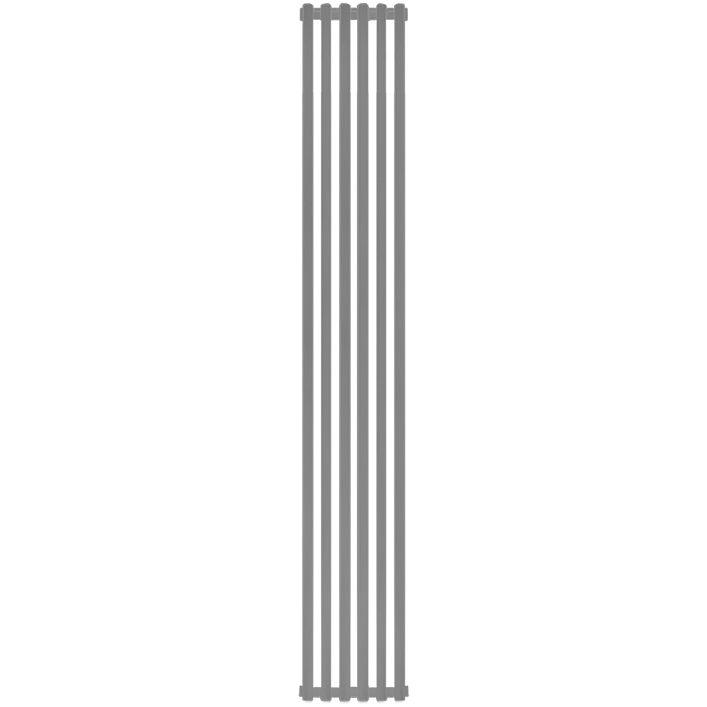 Радиатор алюминиевый STOUT Tonale 2000 6 секции универсальное подключение (серый), SRA-2120-20000806