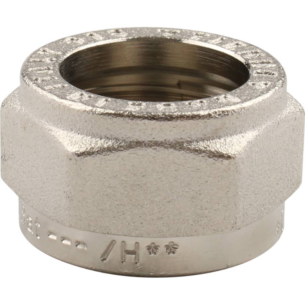 Муфта TIEMME с внутренней резьбой (16х2.0х1/2) для металлопластиковых труб винтовой, 1600004