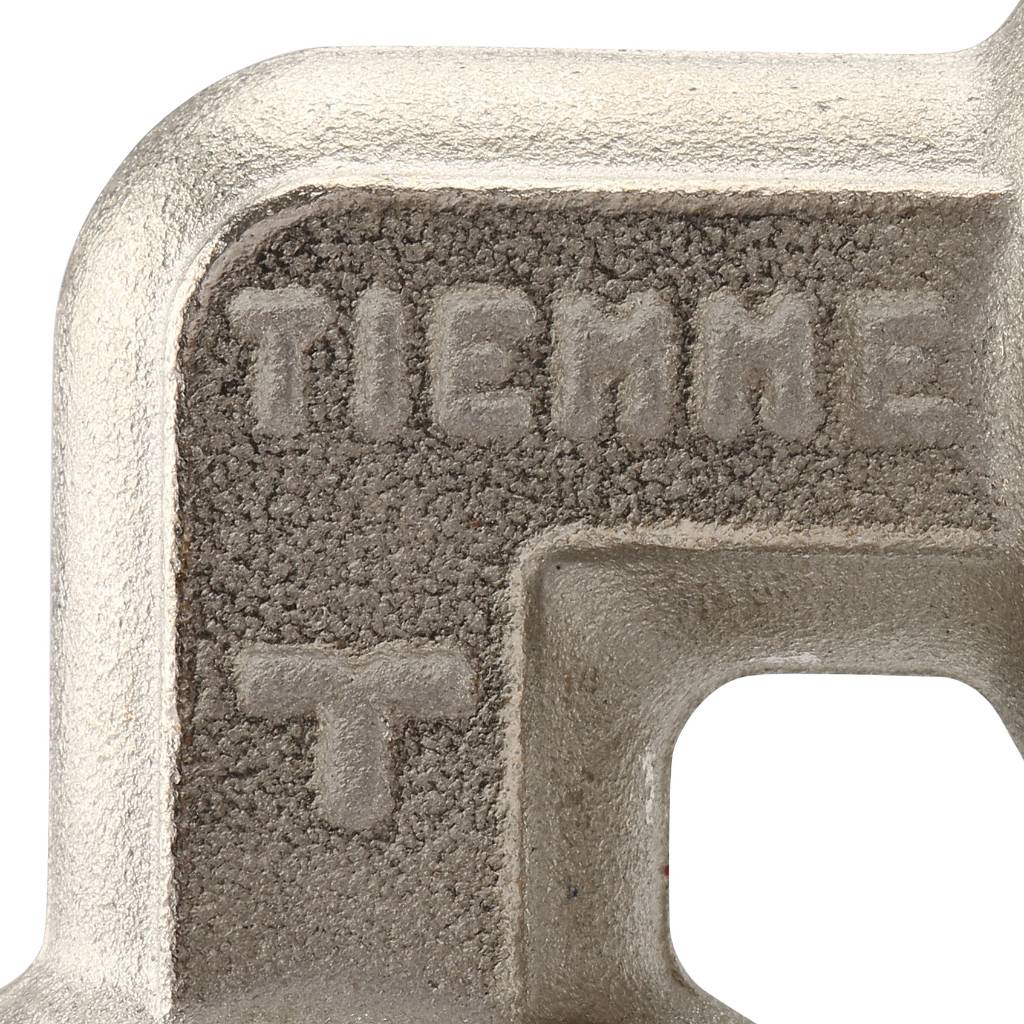 Угольник TIEMME с наружной резьбой (20х2.0х3/4) для металлопластиковых труб винтовой, 1600028