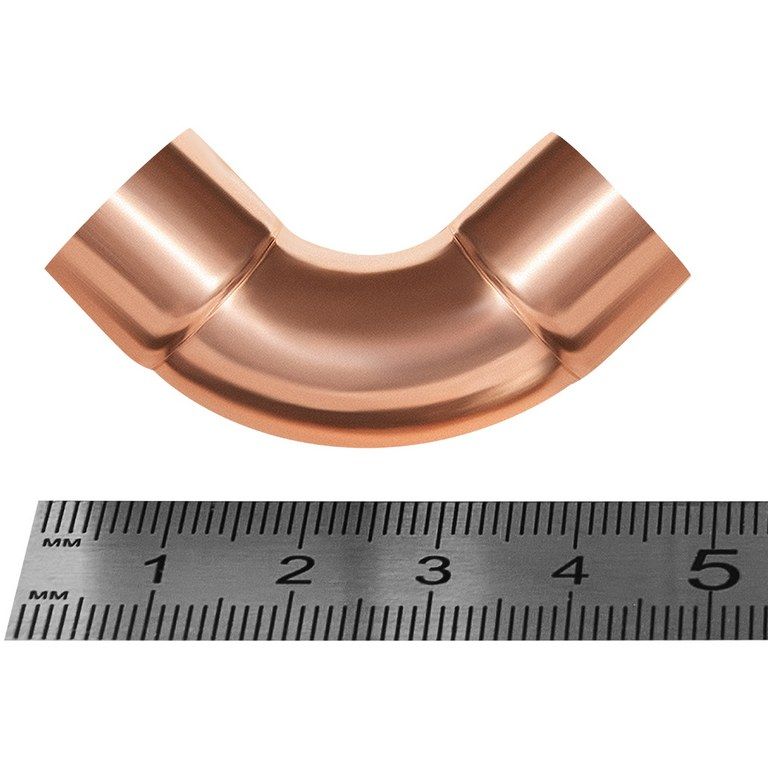 Отвод JINTIAN 90° ВП-ВП 15 из меди под пайку JT-15002A15