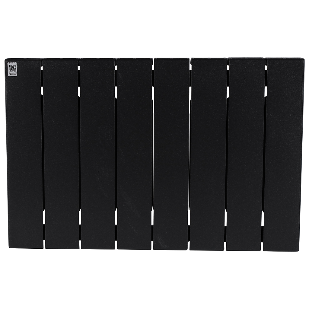 Радиатор биметаллический RIFAR SUPReMO 350 8 секций боковое подключение (цвет: Антрацит), 4RS35-8-AN