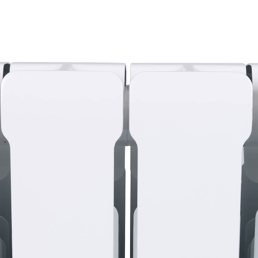 Радиатор биметаллический RIFAR BASE 350 12 секций боковое подключение (белый RAL 9016), 1RB35-12