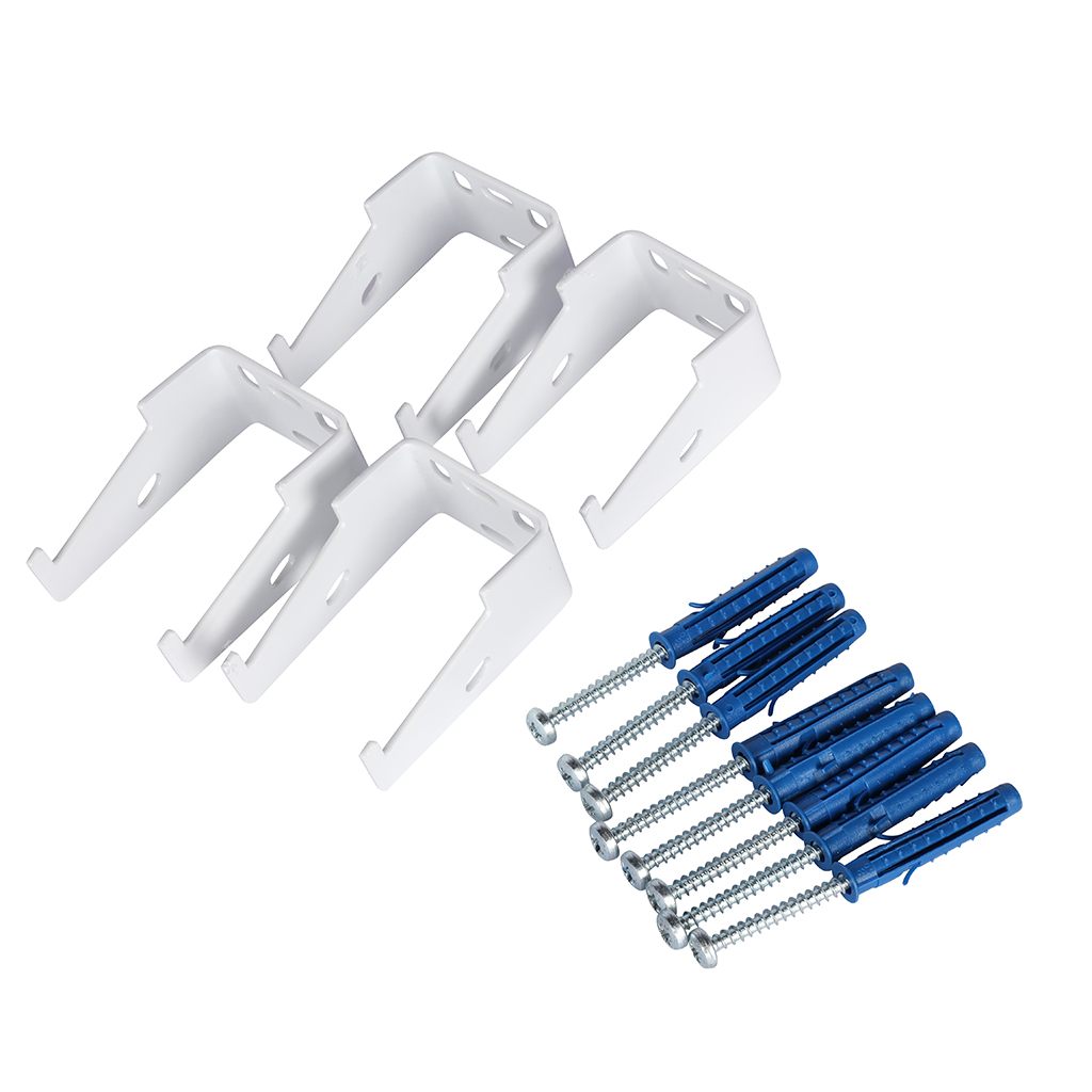 2-х трубчатый радиатор стальной ROMMER RST 2175/08 секций нижнее правое подключение RAL9016, RST-217508-020