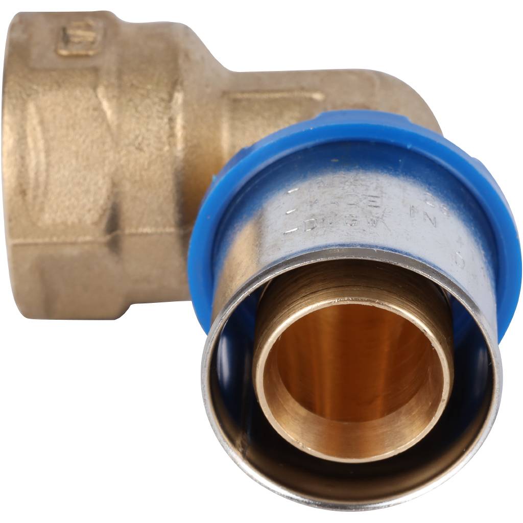 Угольник-переходник APE с внутренней резьбой 3/4 х26 для металлопластиковых труб прессовой, ARL3104300