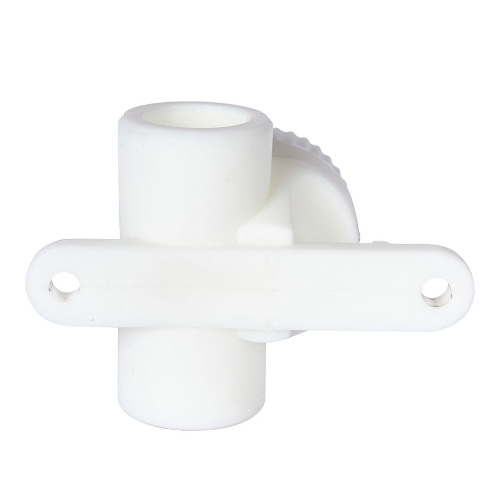 Уголок байпасный Pro Aqua d=20-1/2 PP-R для смесителя НР Белый, PA13812