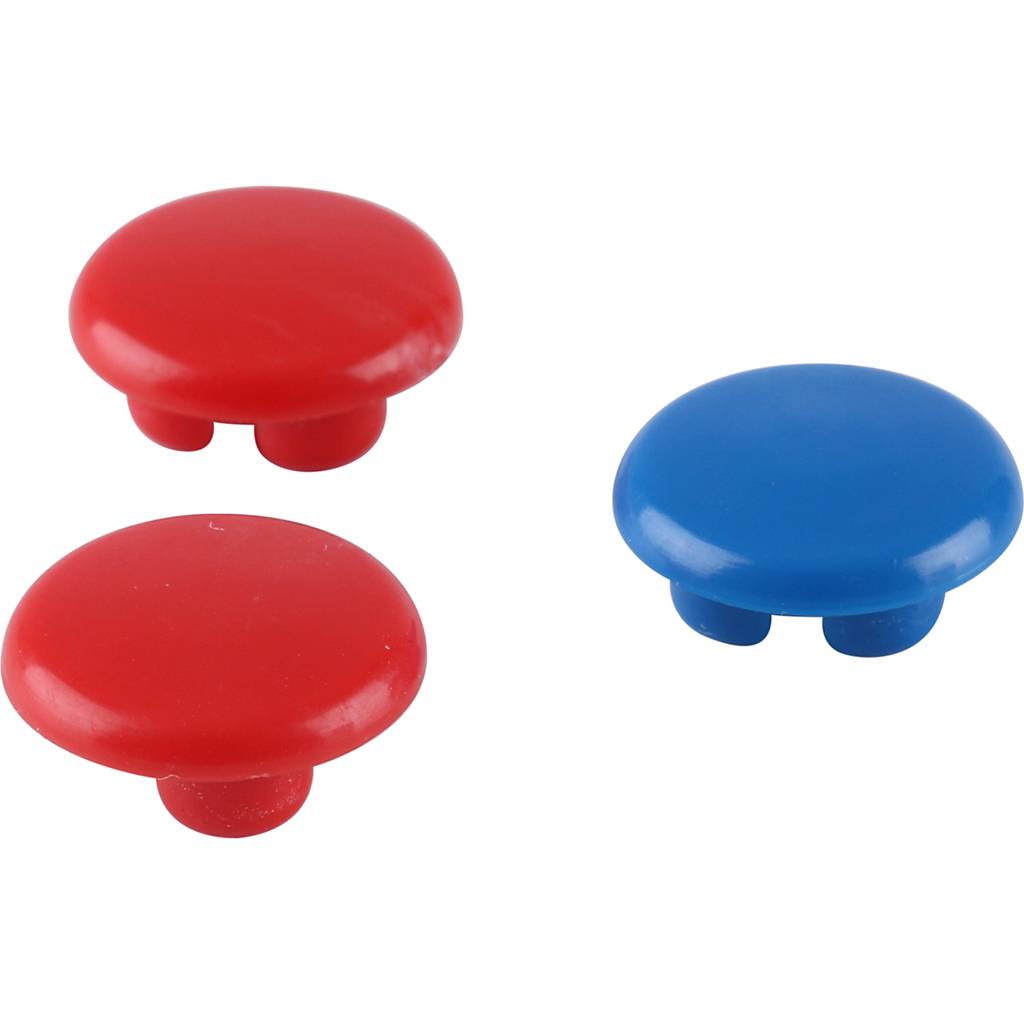 Кран шаровой Kalde d=20 для полипропиленовых труб под штукатурку (цвет белый), 3242-vlb-200002