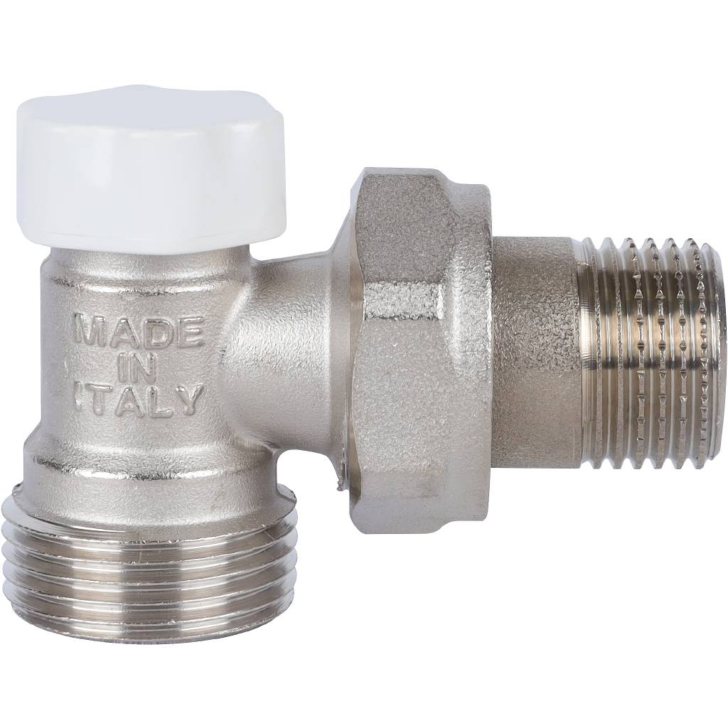 Клапан запорно-балансировочный угловой STOUT SVL 1/2 х 3/4 ЕК, SVL-1166-000015