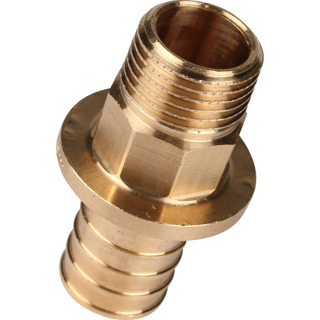 Переходник РЕХАУ RAUTITAN с наружной резьбой 25-R 1/2 RX+ для труб из сшит полиэтил аксиальный