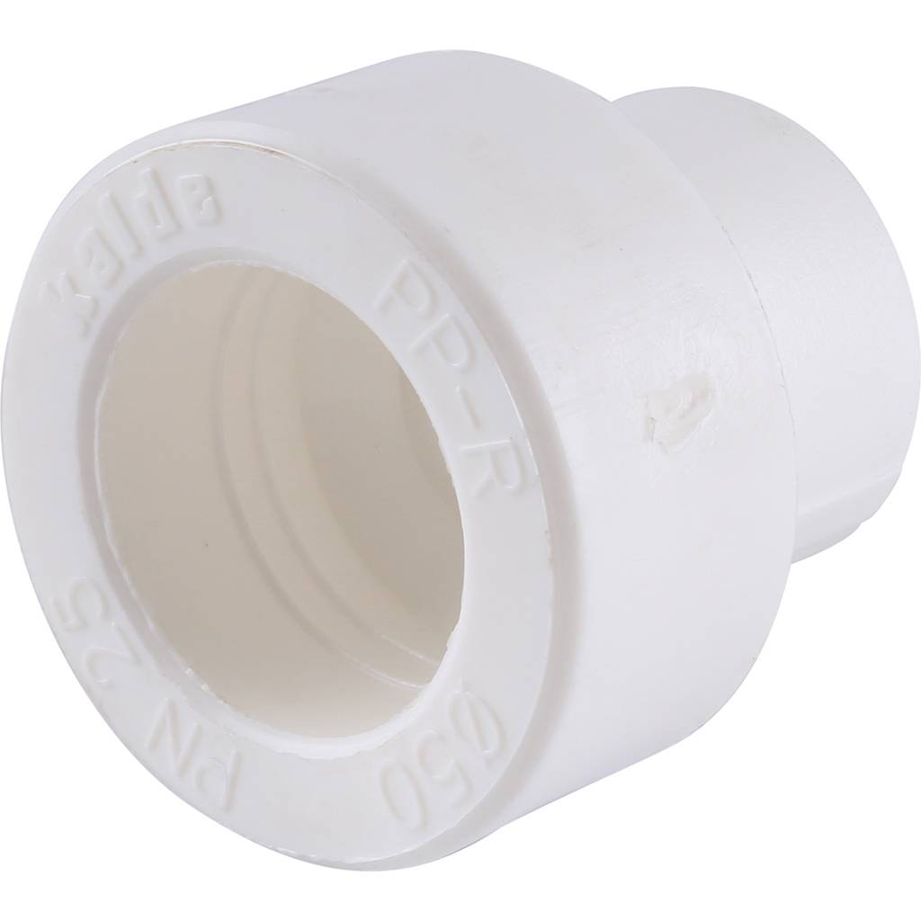 Муфта переходная Kalde 50x20 для полипропиленовых труб под сварку (цвет белый), 3212-rdc-502000