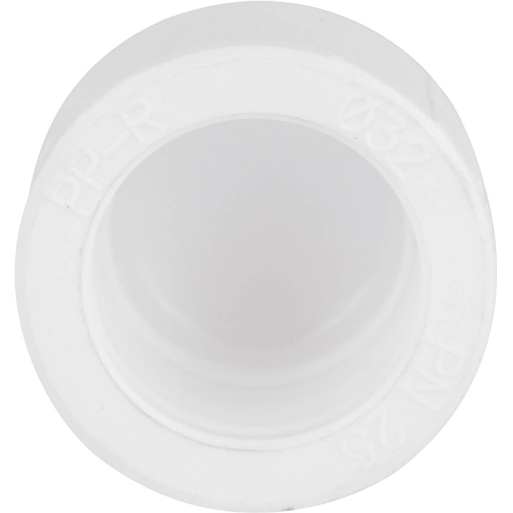 Заглушка Kalde d=32 для полипропиленовых труб под сварку (цвет белый)