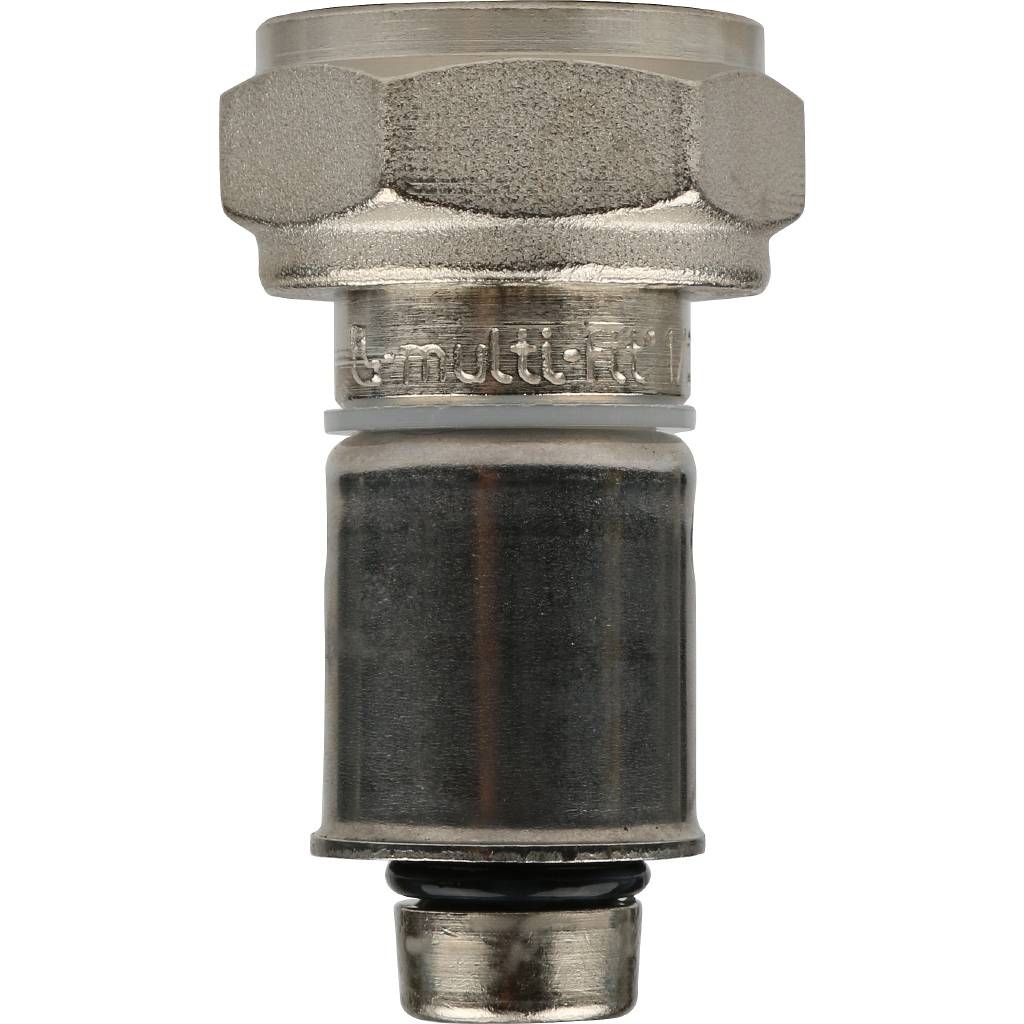 Фитинг Itap Multi-Fit с накидной гайкой 510 (внутренняя резьба, (16x2)x1/2) для металлопластиковых труб, 44100