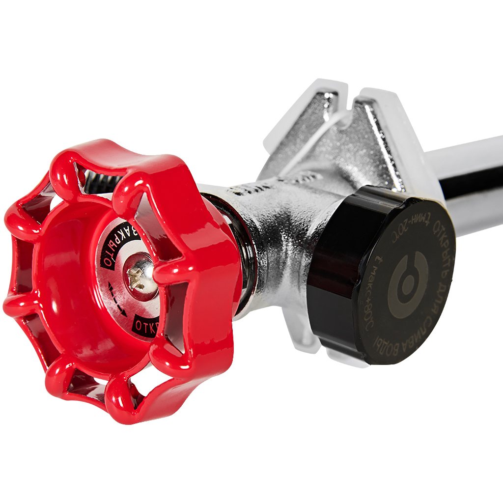 Кран незамерзающий ROMMER RVFF-0001-1520150 водоразборный с антисифоном 150 мм, 1/2 НР (выход 3/4 НР), RVFF-0001-1520150