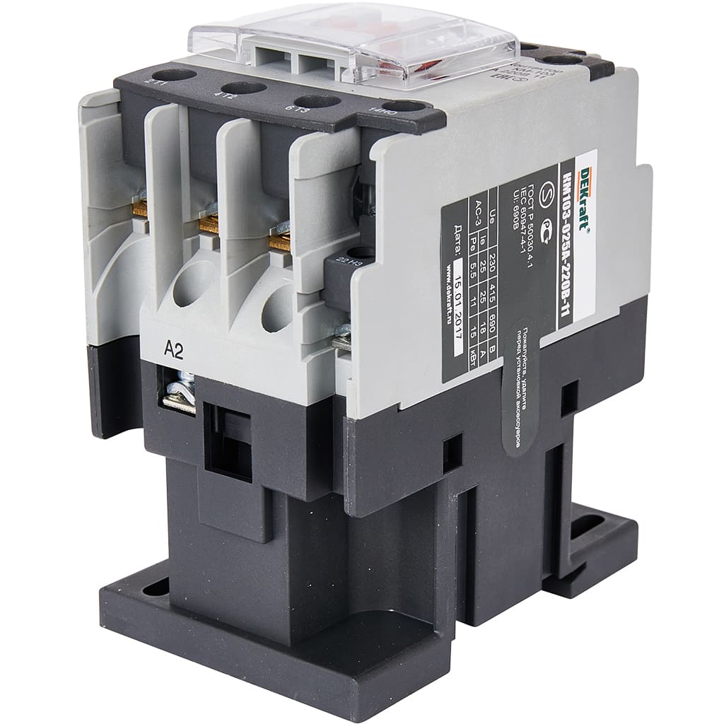 Контактор STOUT SEB SP DEKraft KM-103 25А 220В 11