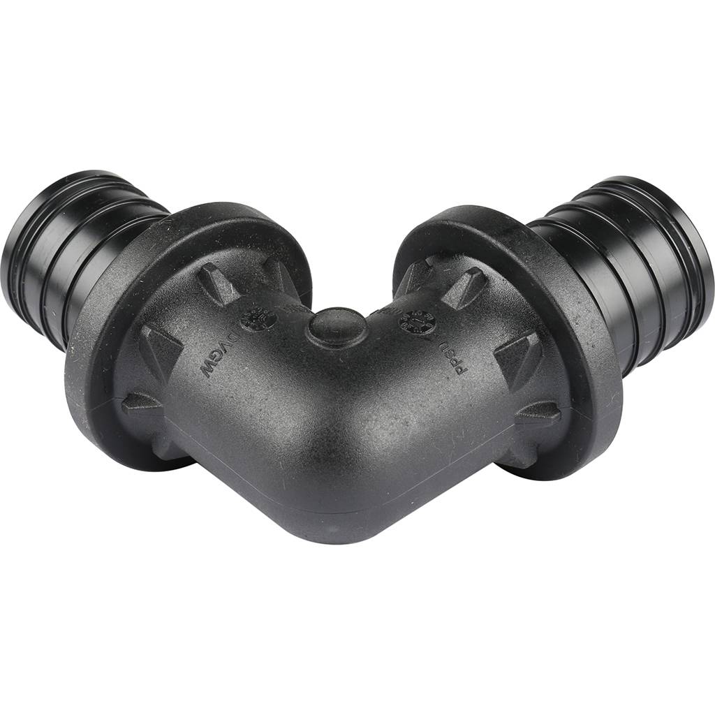 Угольник РЕХАУ RAUTITAN 90°, 40 PX для труб из сшитого полиэтилена аксиальный