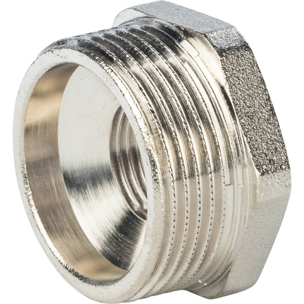 Футорка STOUT никелированная 2 X1/2, SFT-0029-000212