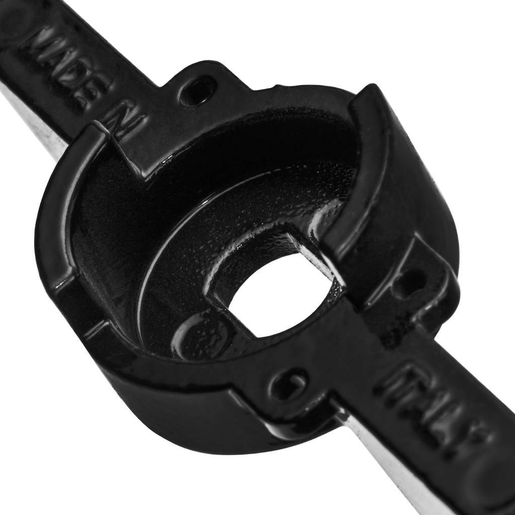 Ручка-бабочка STOUT для шарового крана STOUT 1 - 1 1/4 (Чёрная), SVB-BUT-1114