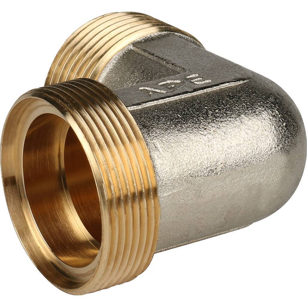 Угольник-переходник STOUT с наружной резьбой 1 x32 для металлопластиковых труб винтовой, SFS-0006-000132