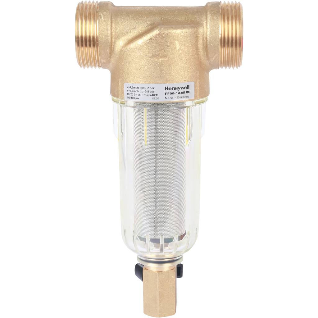 Honeywell (Resideo Braukmann) FF06-1 AA на холодную воду, 100 мкм, 1