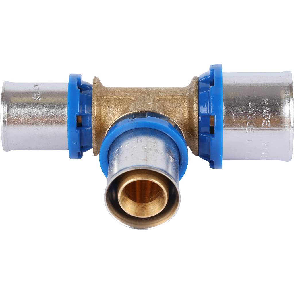 Тройник APE переходной 26х20х20 для металлопластиковых труб прессовой, ARL2400322