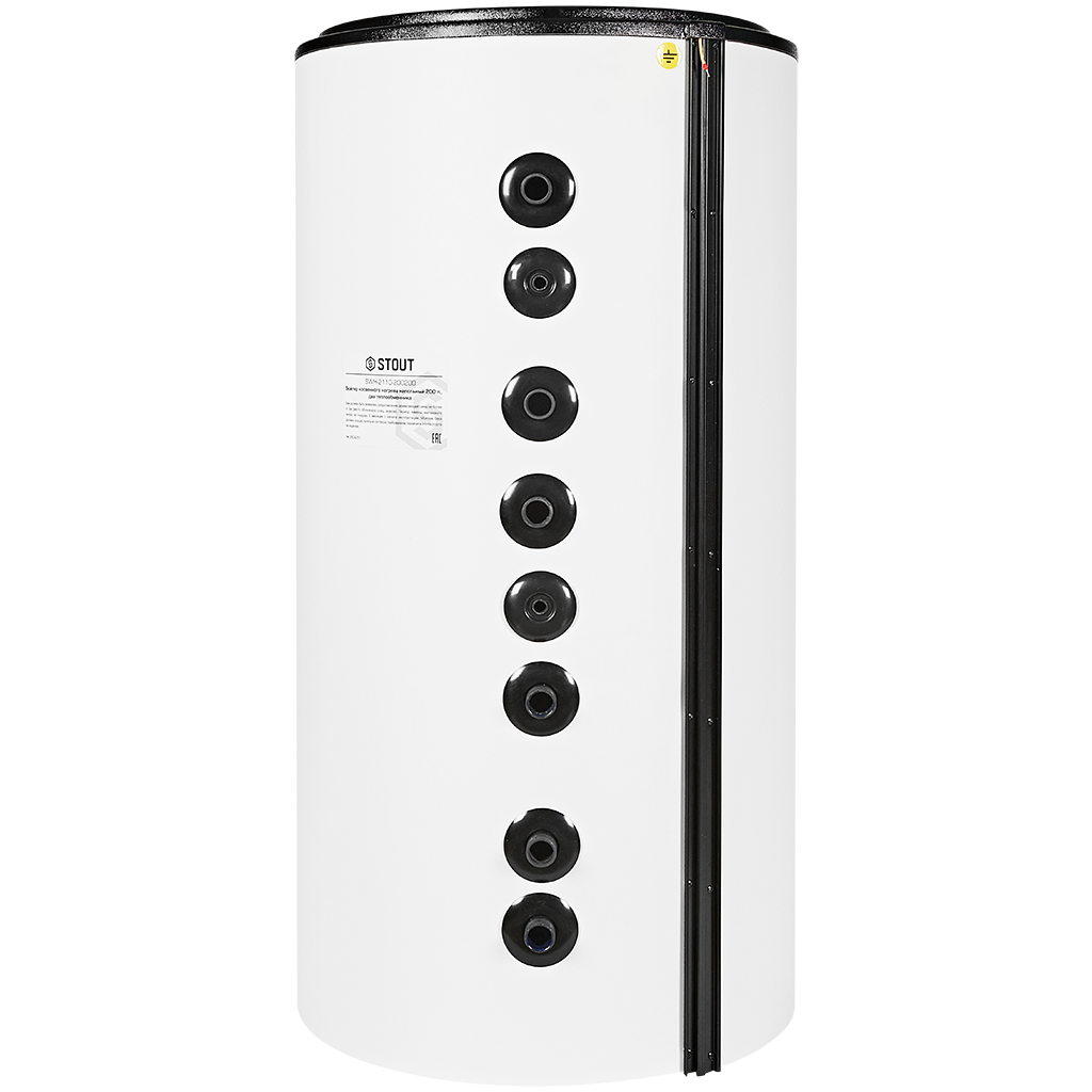 Бойлер косвенного нагрева напольный STOUT OptiBase SWH-2110 750 л с 2 теплообменниками