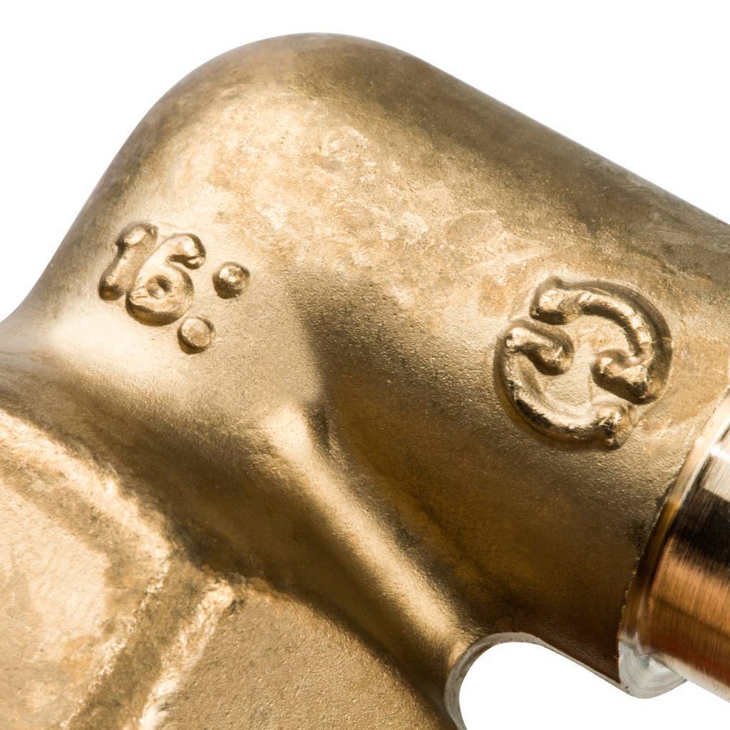 Угольник-переходник STOUT с внутренней резьбой 16xG 3/4 для труб из сшитого полиэтилена аксиальный, SFA-0006-001634