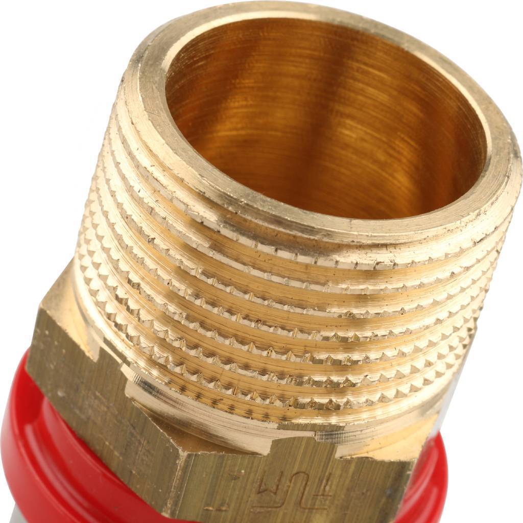 Муфта TIEMME с наружной резьбой 32x1 для металлопластиковых труб прессовой, 1650032