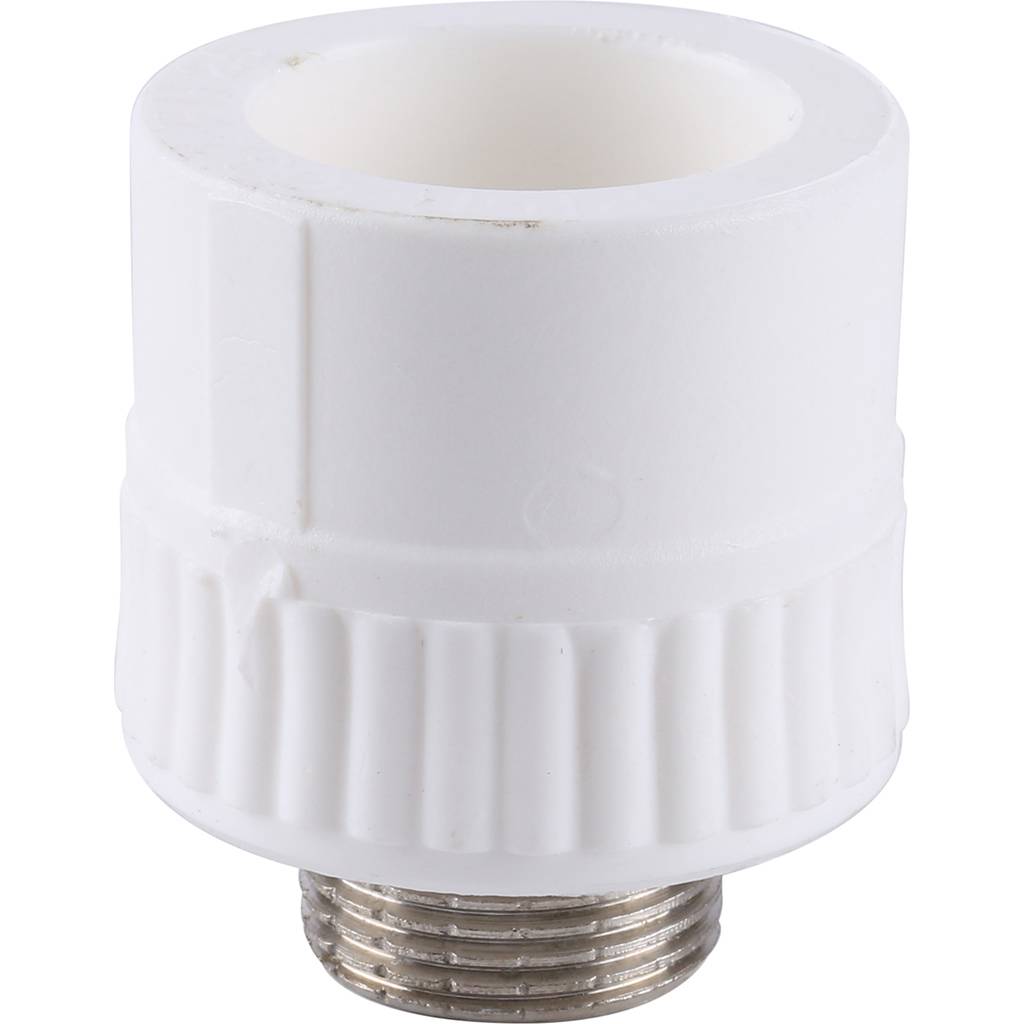 Муфта комбинированная Kalde наружняя резьба 32x3/4 для полипропиленовых труб под сварку, 3222-nmo-320c00