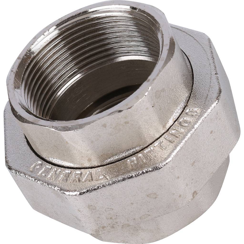 Разъемное соединение STOUT американка ВВ никелированное 1 1/2, SFT-0034-000112