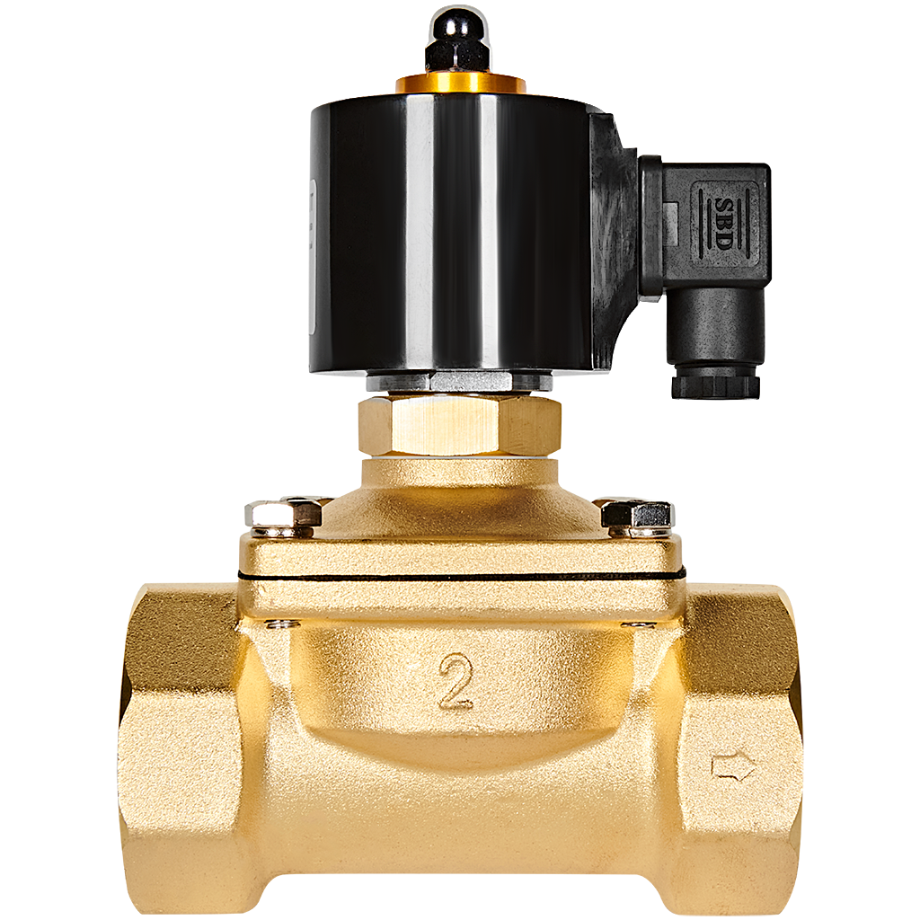 Клапан соленоидный (электромагнитный) STOUT прямого действия НО 220В G2 SSV-0020-220050