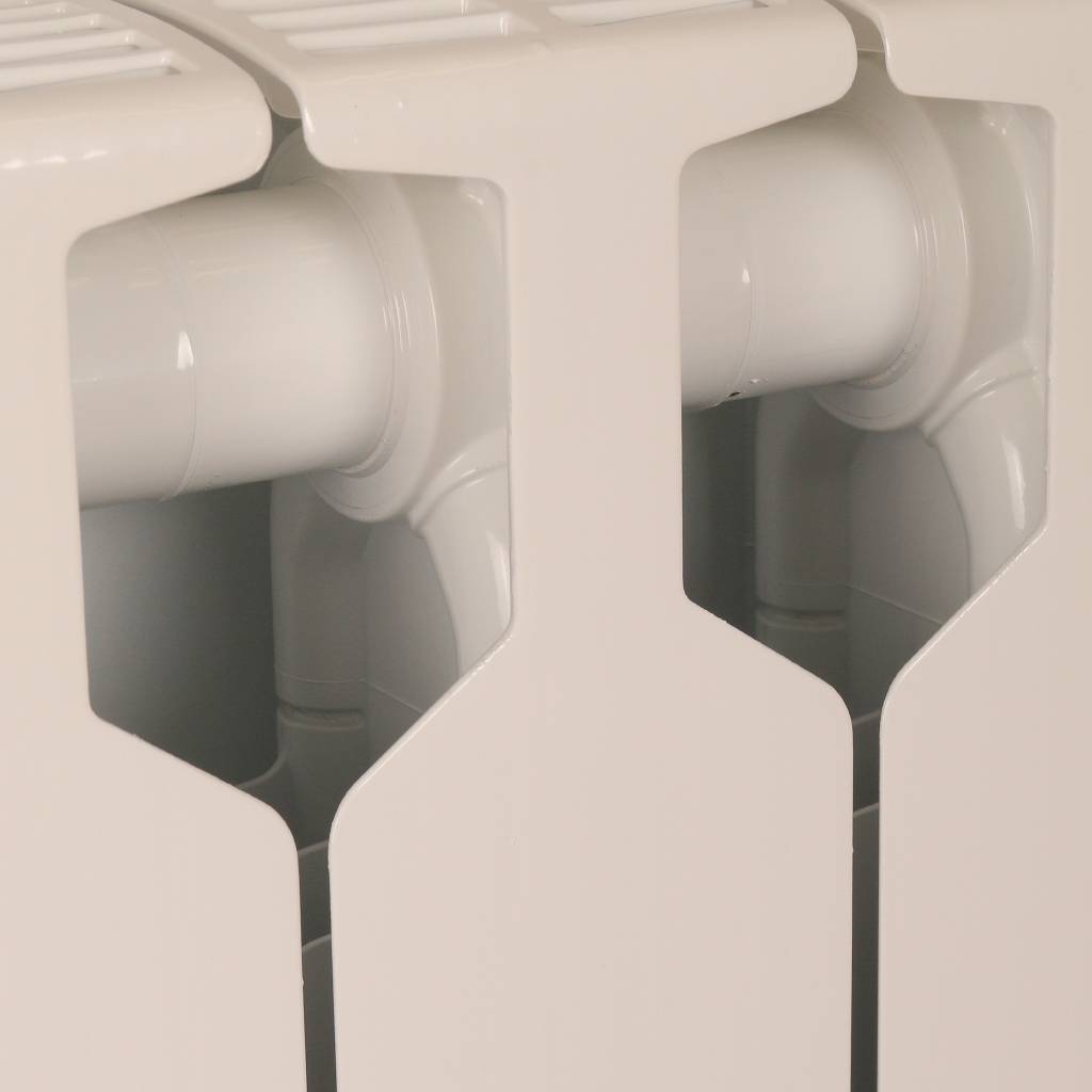 Радиатор биметаллический RIFAR SUPReMO VENTIL 500 SVR 6 секций нижнее правое подключение (белый RAL 9016), 4RS50.VR-6