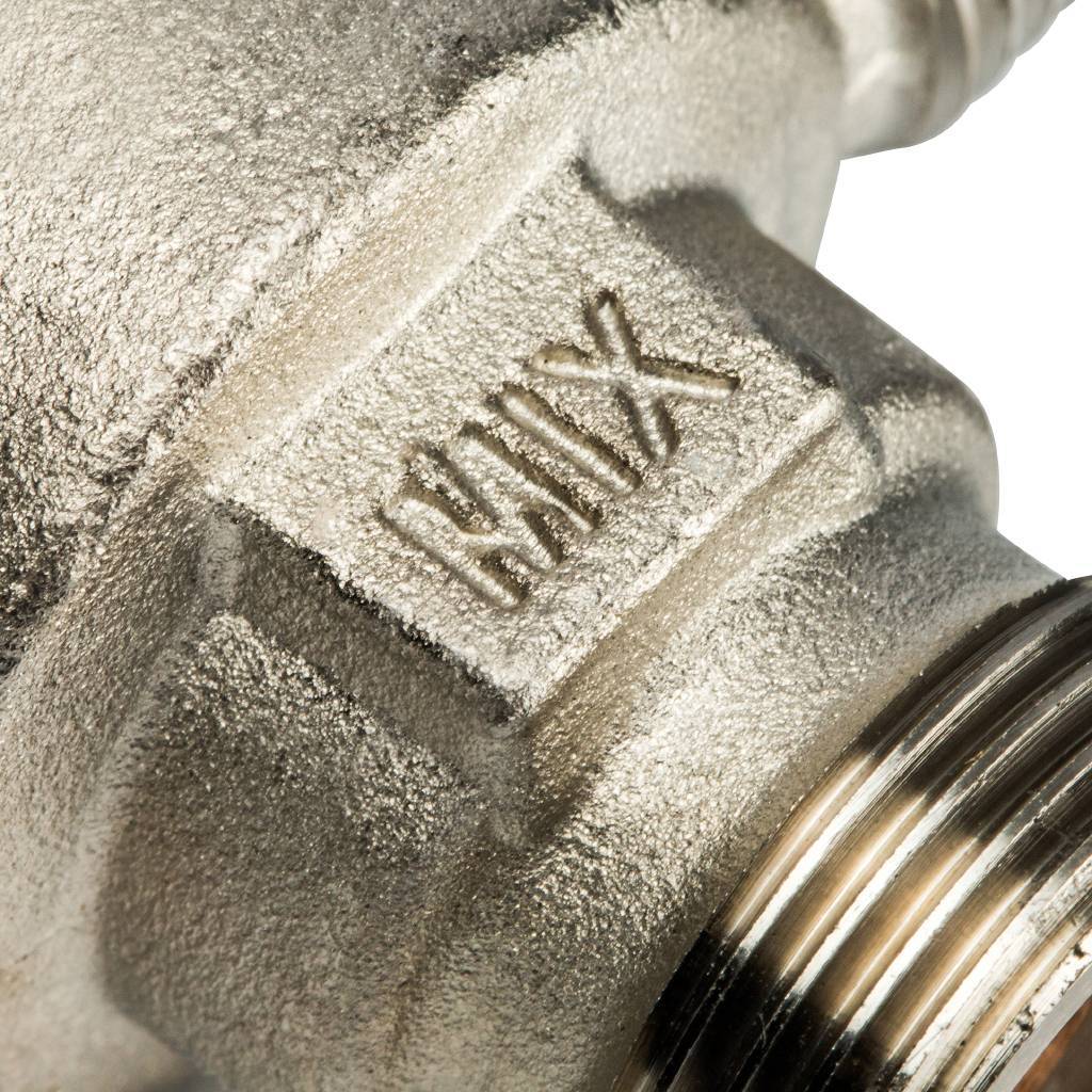 Термостатический смесительный клапан для систем отопления и ГВС STOUT 3/4 НР 30-65°С KV 1,8