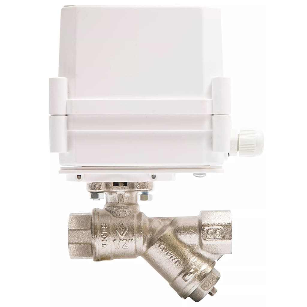 Кран с электроприводом ШЭП GIDROLOCK Professional 220V Bugatti 1/2 дюйма BS с фильтром