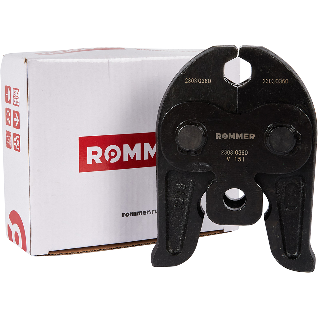 Пресс-клещи ROMMER V-профиль 15, RPT-0003-000015