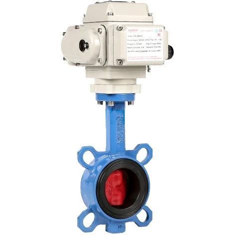 Затвор поворотно-дисковый Tecofi VPI4448 DN 65 PN 16 межфланцевый из чугуна EPDM с эл. приводом Tecofi 1Ф-230V, VPI4448-N24EP0065