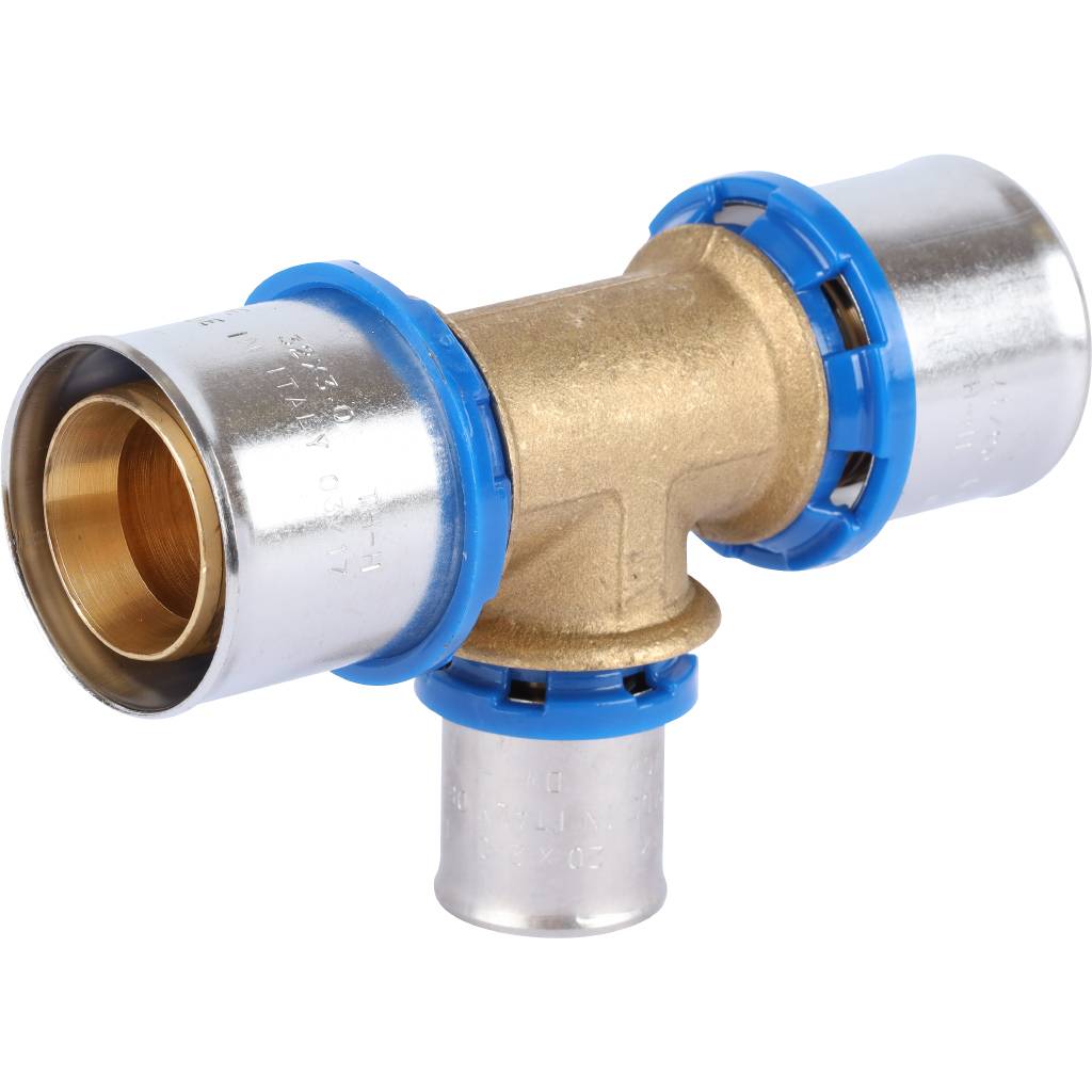 Тройник APE переходной 32х20х32 для металлопластиковых труб прессовой, ARL2400424