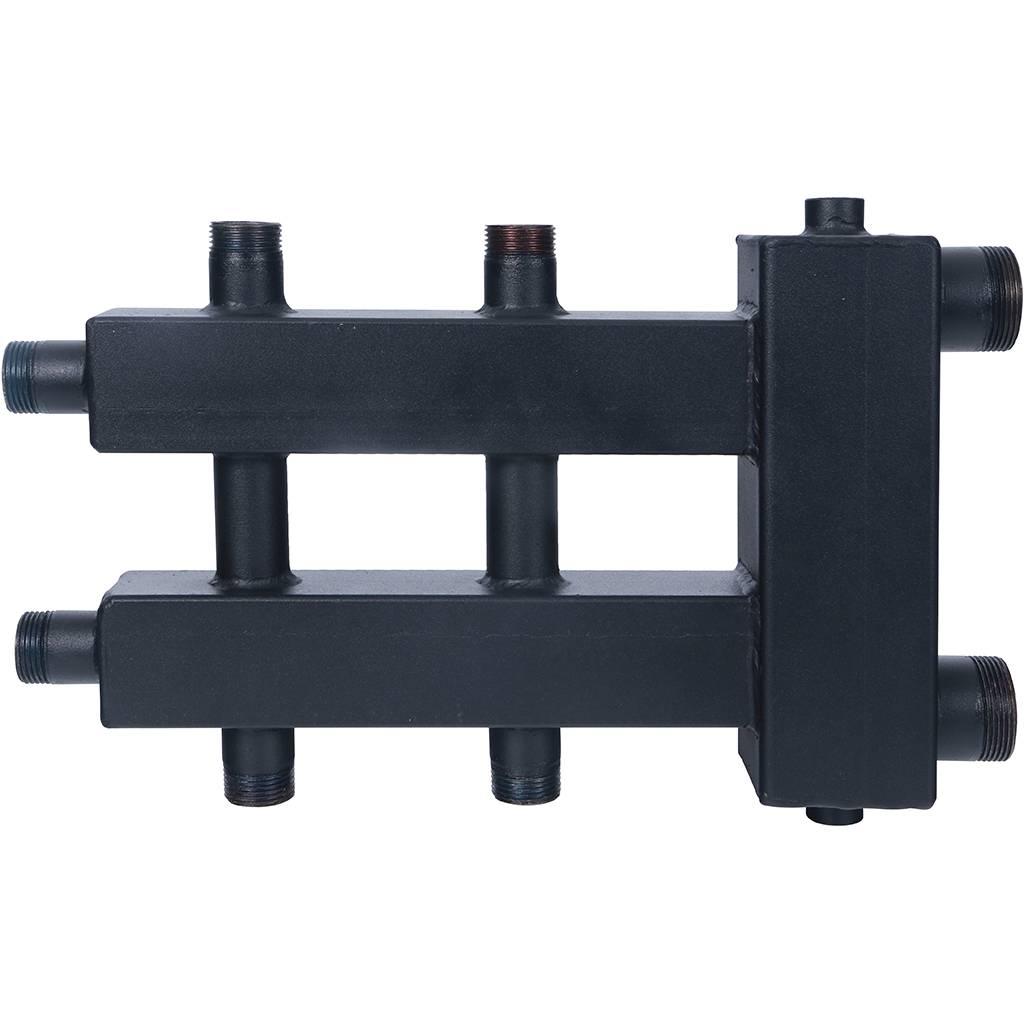 Коллектор (дублер компакт) ROMMER с гидроразделителем на 1+1+1 контура RDG-0018-024013