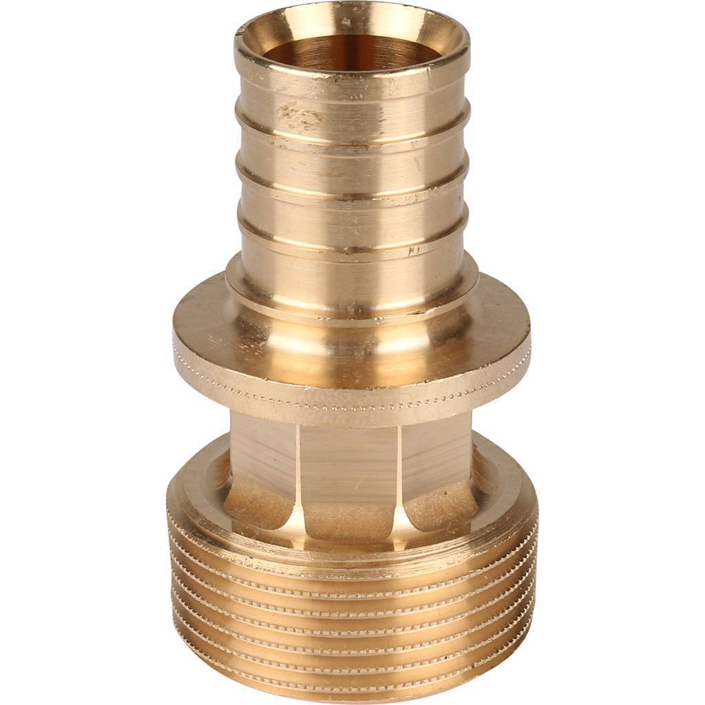 Переходник РЕХАУ RAUTITAN с наружной резьбой 32-R 1 1/4 RX+ для труб из сшит полиэтил аксиальный