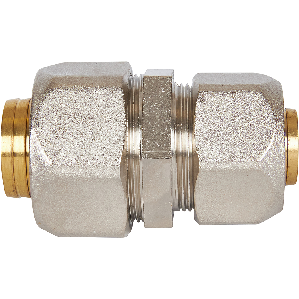 Муфта STOUT соединительная переходная 32x26 для металлопластиковых труб винтовой, SFS-0004-003226