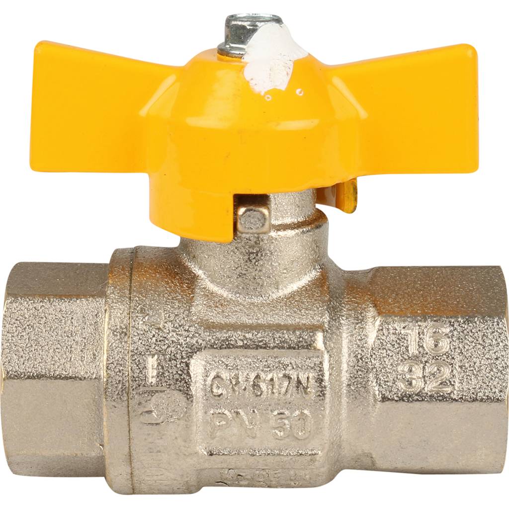 Кран шаровой Itap LONDON 068 1/2 полнопроходной, ручка-бабочка, 26076