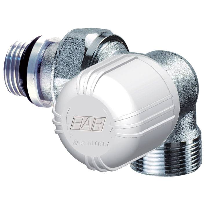 Трехосевой правый терморегулирующий вентиль FAR (Loctite) М24х19 / 1/2 FT 1636 C12, FT 1636 C12