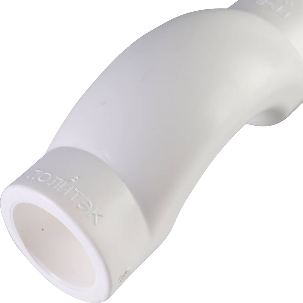 Обводное колено Политэк d=20 для полипропиленовых труб под сварку (цвет белый), 9000010025