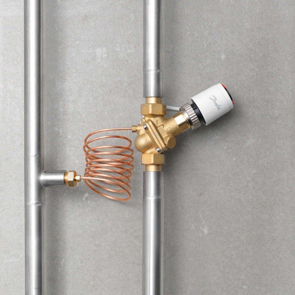 Автоматический комбинированный балансировочный клапан-регулятор Ридан AB-PM, 003Z1403