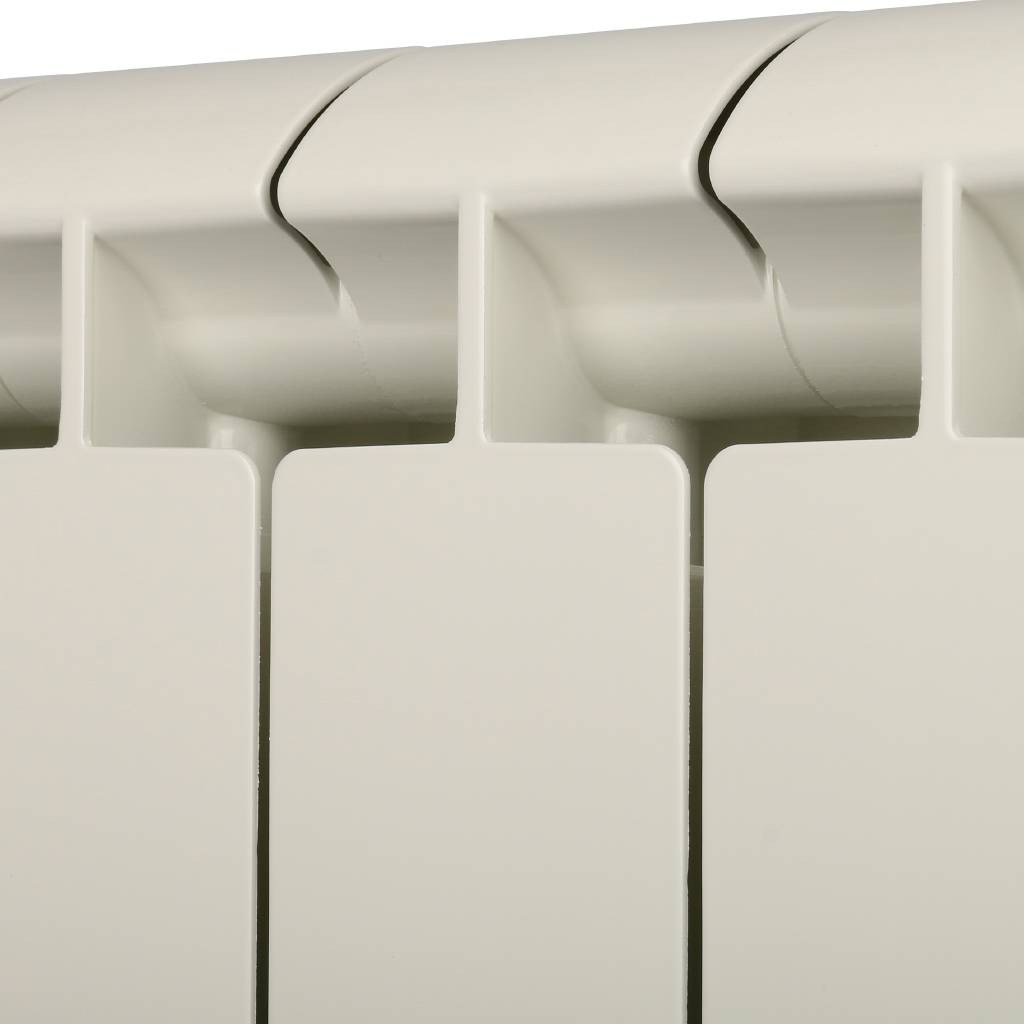 Радиатор биметаллический Global STYLE EXTRA 350 8 секций боковое подключение (белый RAL 9010)