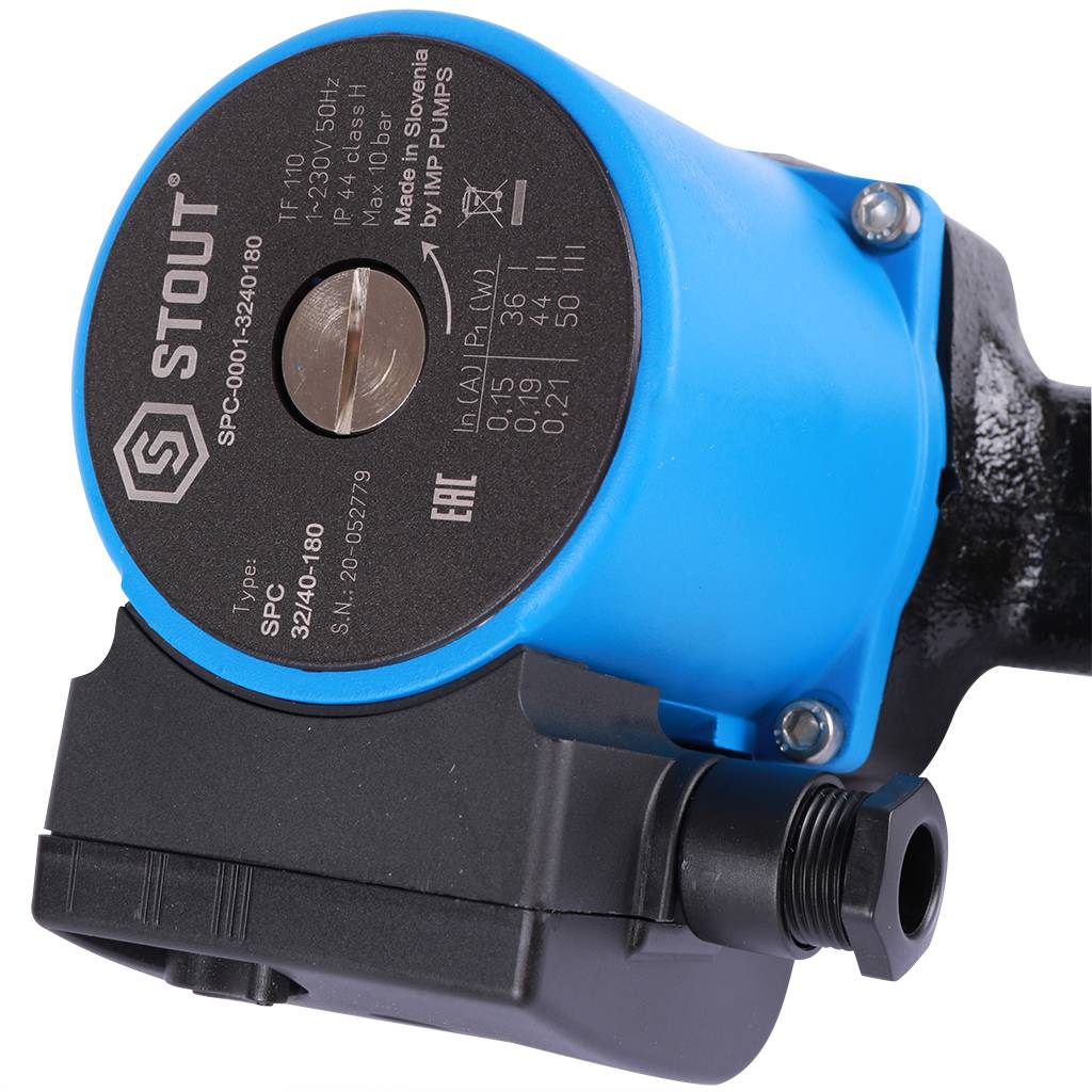 Насос циркуляционный STOUT 32/40-180, SPC-0001-3240180