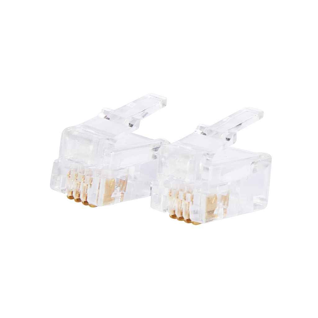 Коннектор 4P4C (RJ11), 10шт. Ectocontrol ec01062