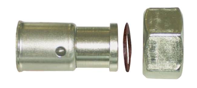 Переходник с накид.гайкой Prandelli Multyrama (20х2,0х3/4) для металлопластиковых труб прессовой, 109.15.52.0