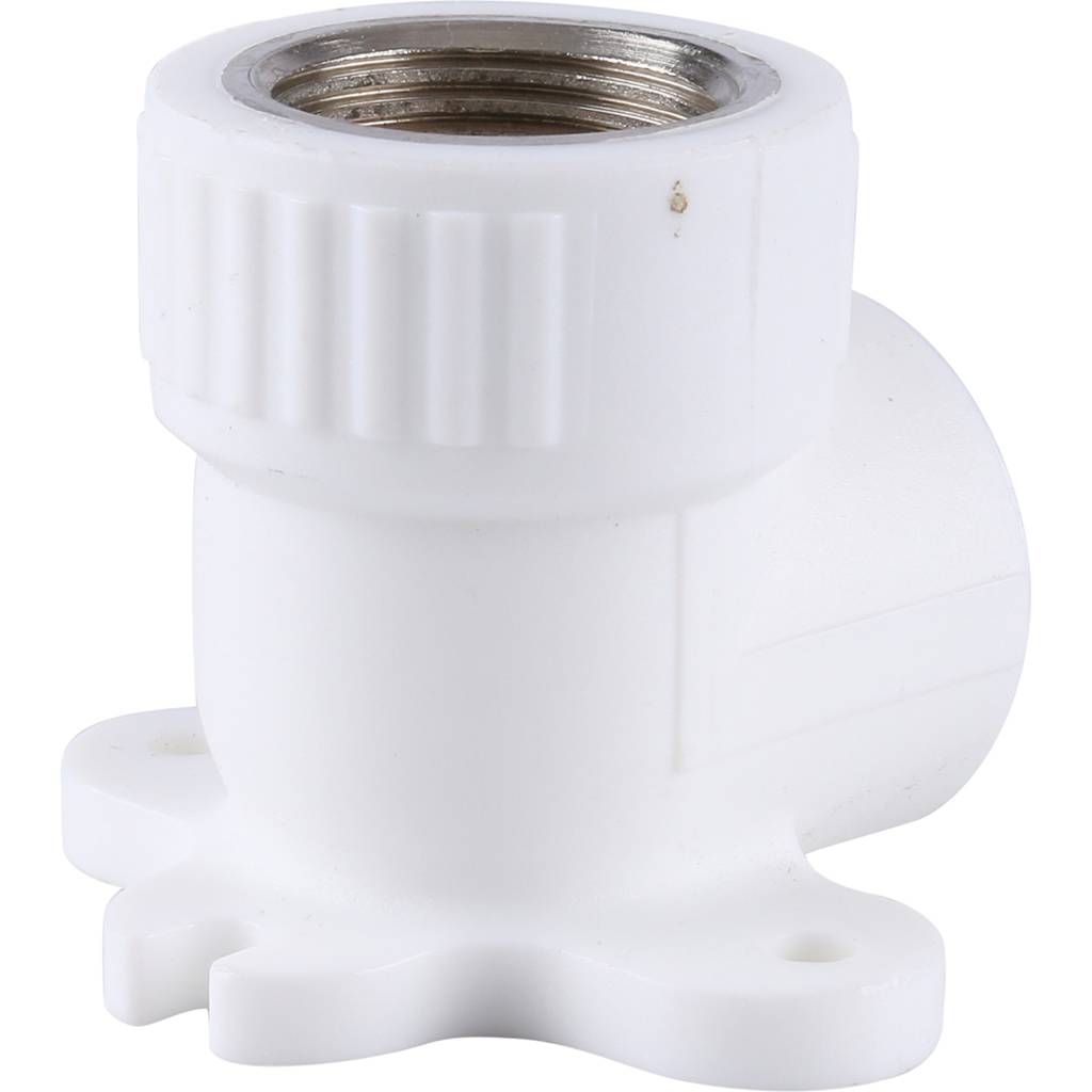 Угольник Kalde с креплением для полипропиленовых труб (внутр. резьба, 25x3/4 ), 3222-bat-250c01