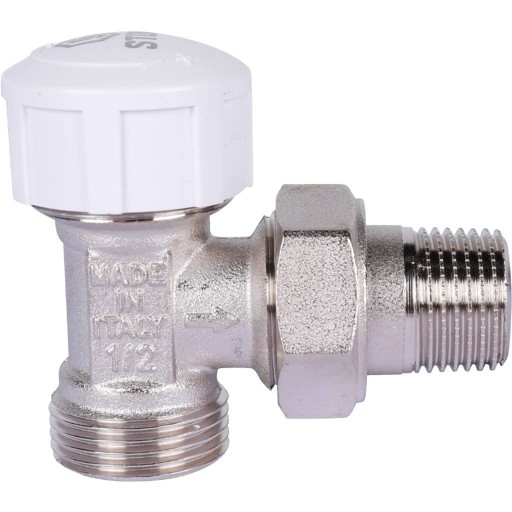 Клапан термостатический угловой STOUT 1/2 х 3/4 ЕК, SVT-0002-100015