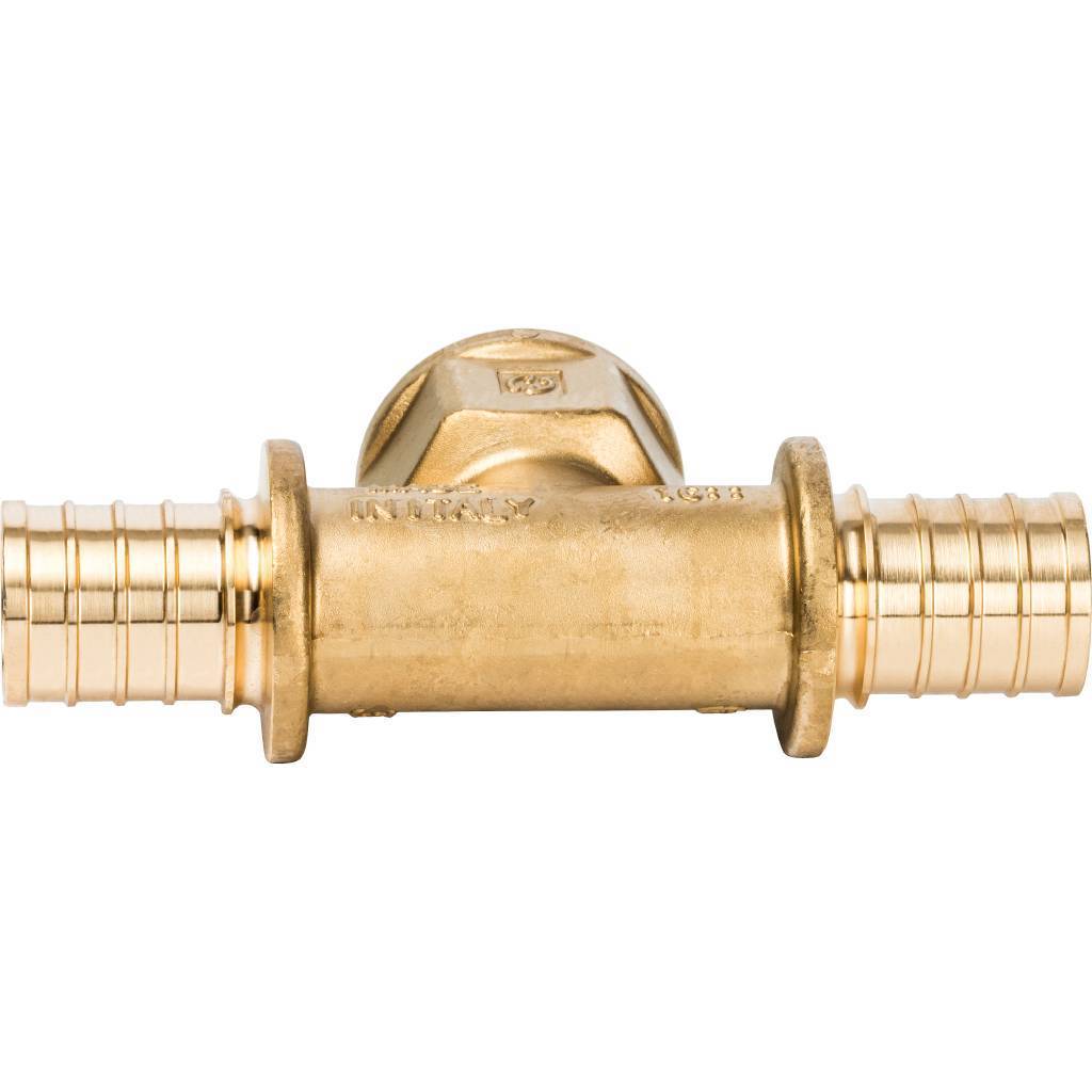 Тройник-переходник STOUT с внутренней резьбой 32xR 1 для труб из сшитого полиэтилена аксиальный, SFA-0028-003210