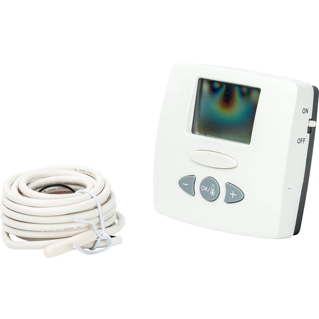 Термостат комн. Watts WFHT(5-30 С,230В)норм.откр.сервопривод с цифровым табло, 10021110